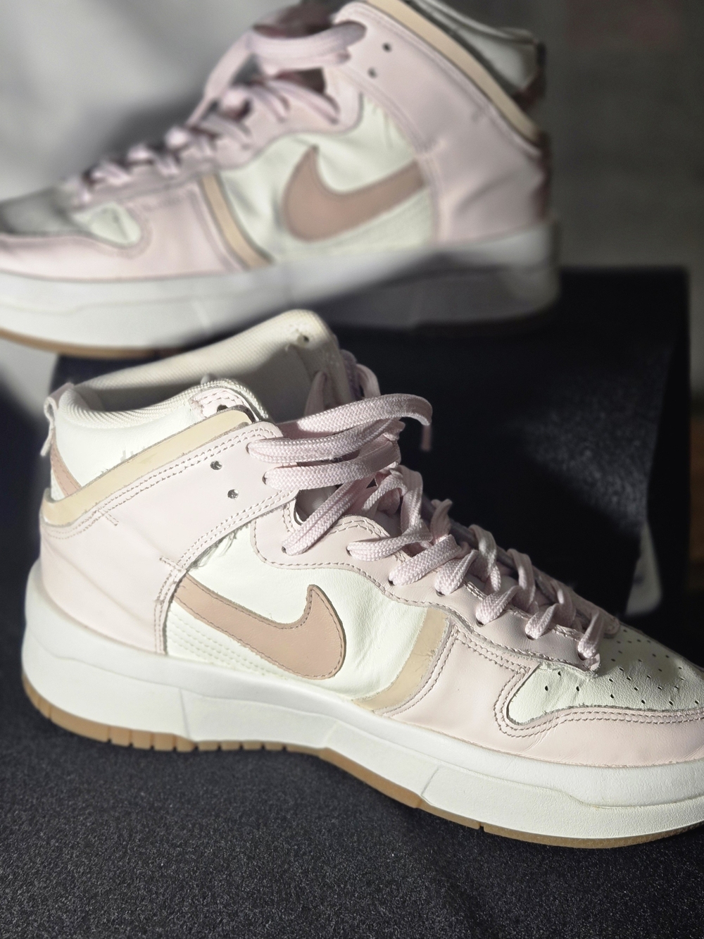 Nike Dunk High Up Rebel "Pink Oxford"